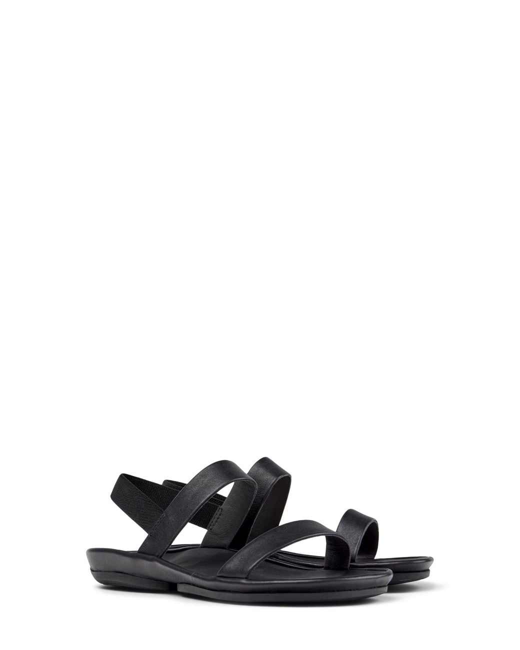 Camper Black Right Isla Slingback Sandal