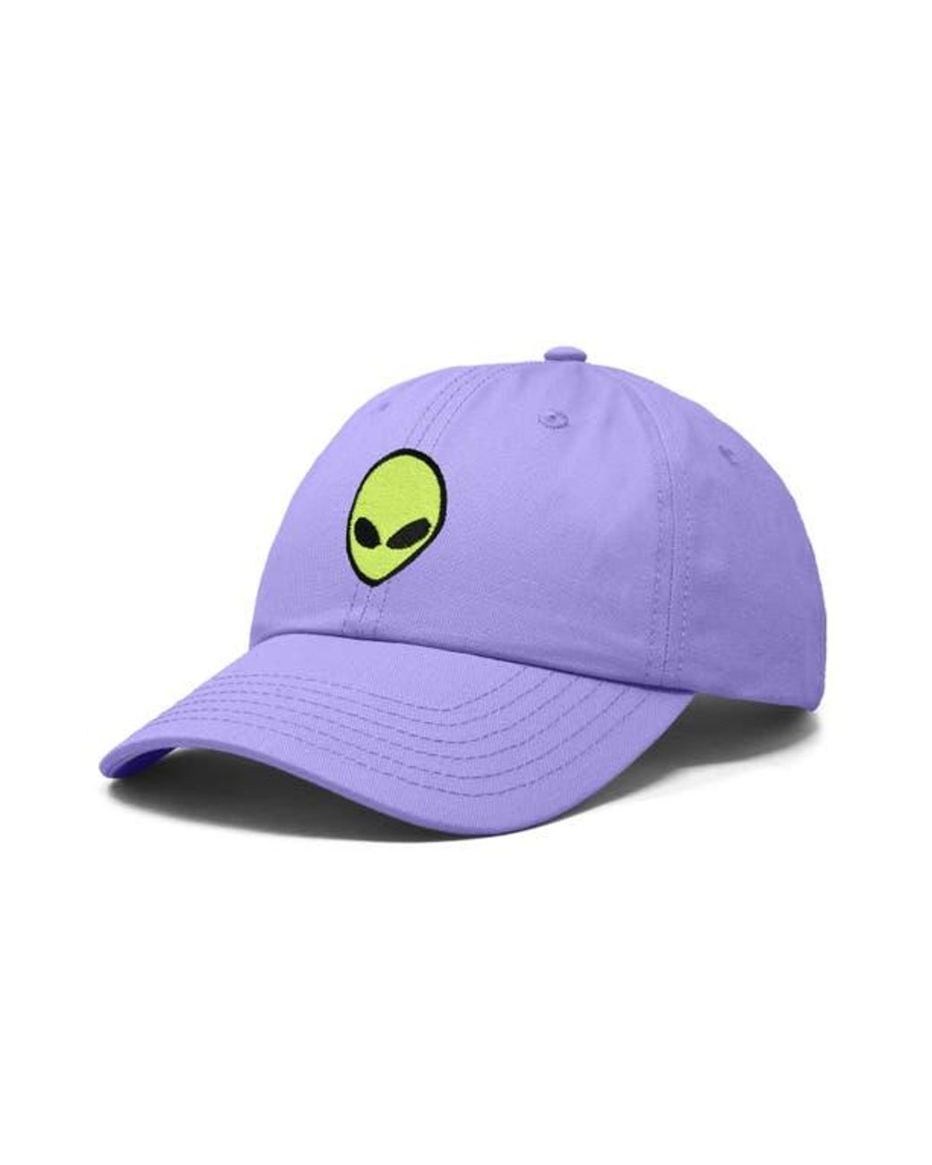 Alix Purple Alien Dad Cap for men