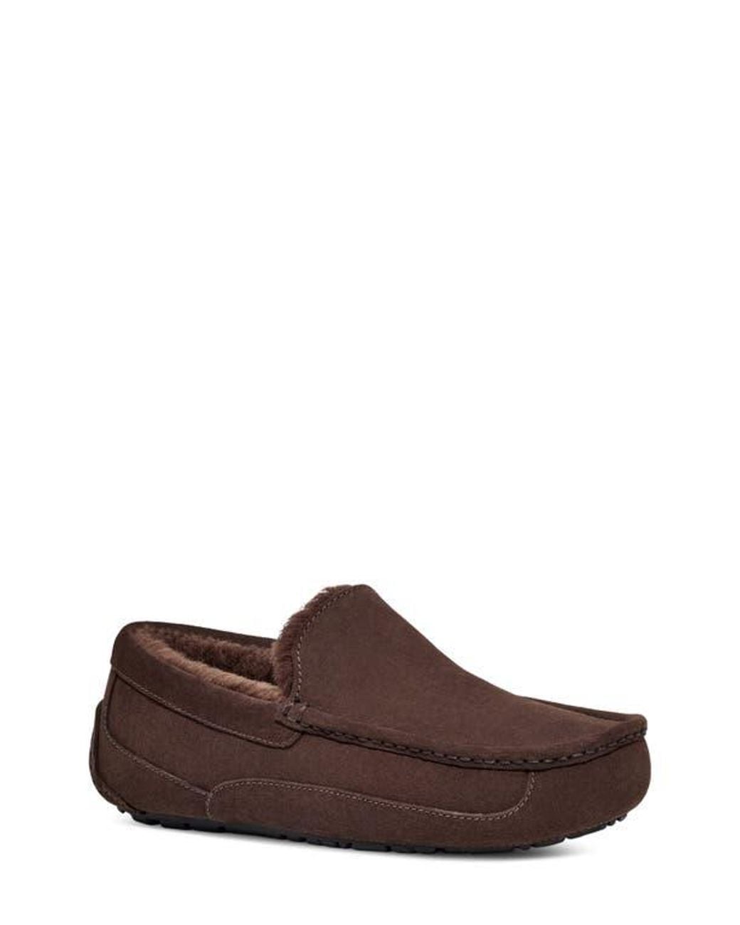 Ugg Brown Ascot Loafer Slipper for men