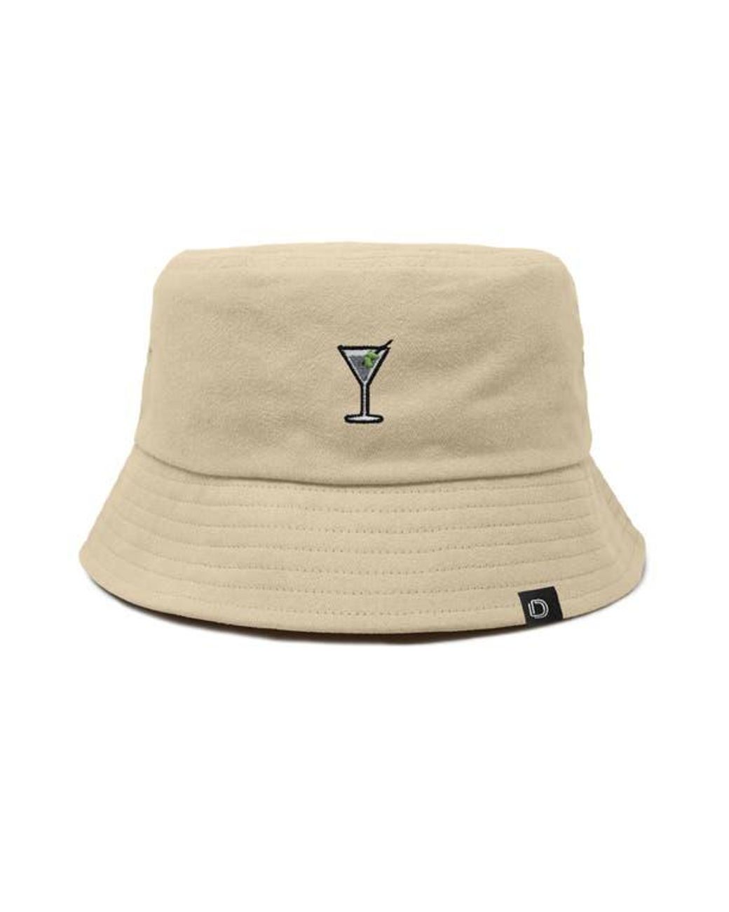 Alix Natural Martini Bucket Hat