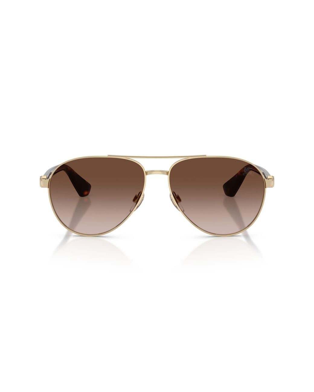 Burberry Brown 59Mm Gradient Pilot Sunglasses for men