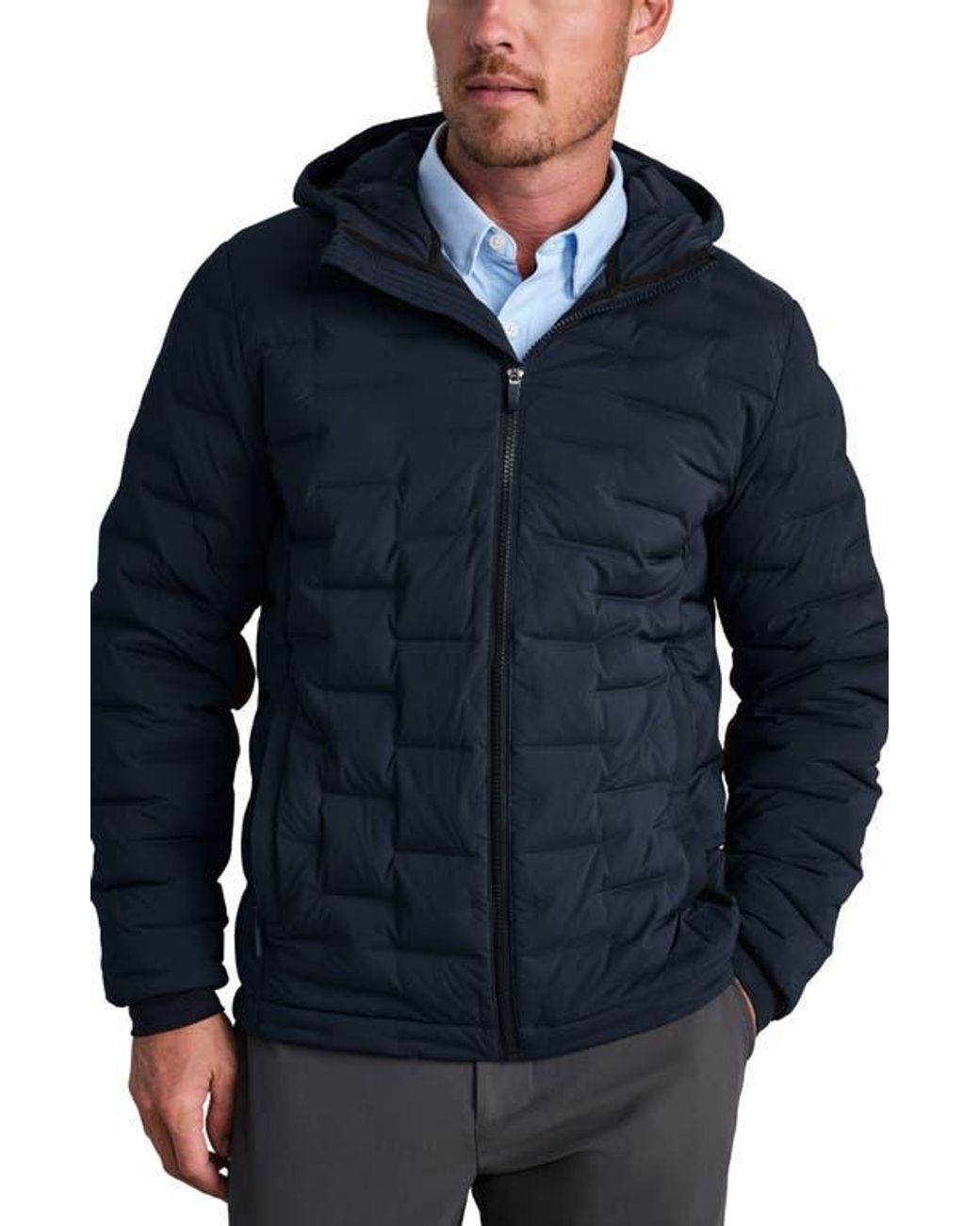 Rhone Voyage 700 Fill Power Down Puffer Jacket in Blue for Men | Lyst
