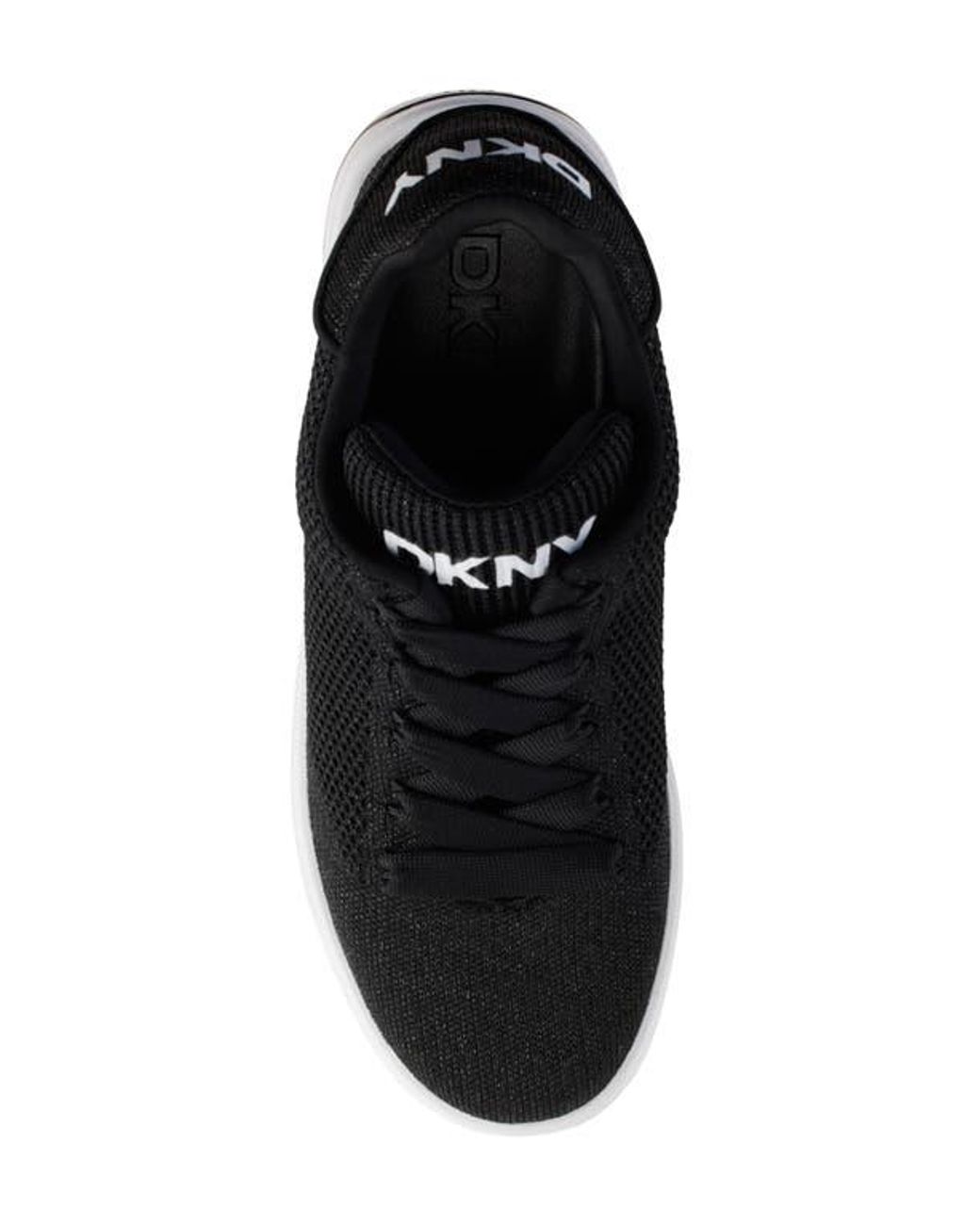 DKNY Black Mesh Sneaker