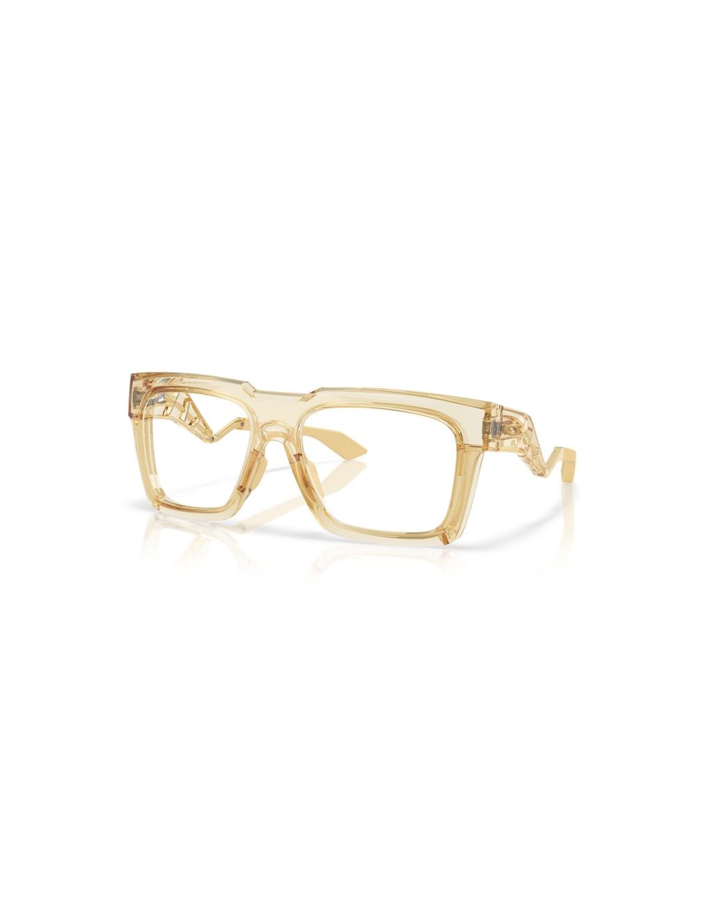 Oakley Brown 57Mm Square Optical Glasses