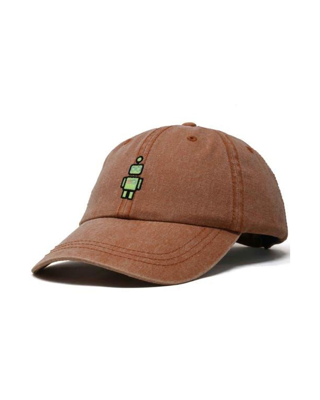 Alix Brown Robot Hat for men