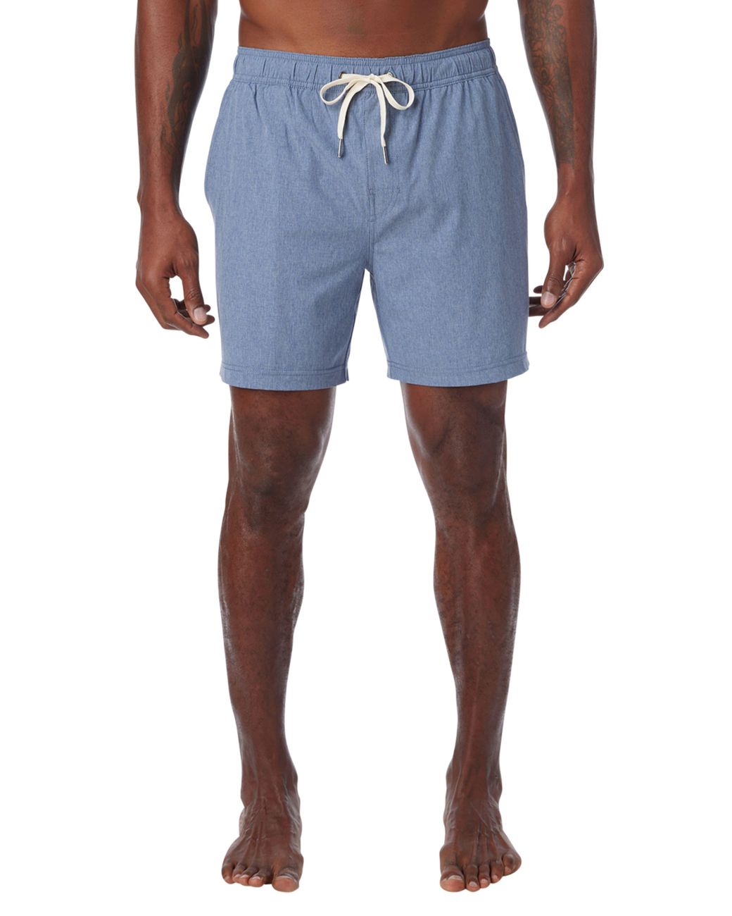 Fair Harbor Blue One Performance Shorts for men