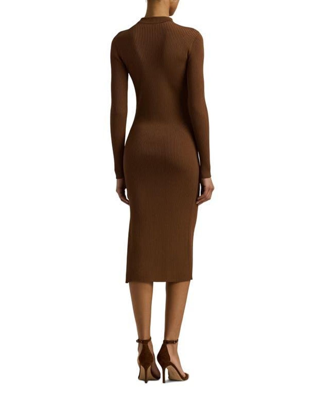 brown polo dress Squire Brown Short Sleeve Day Dress main image 0