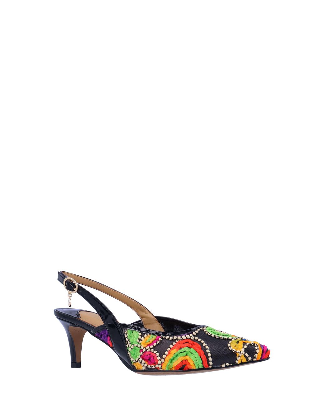 J. Reneé Blue Klaudia Slingback Pointed Toe Pump