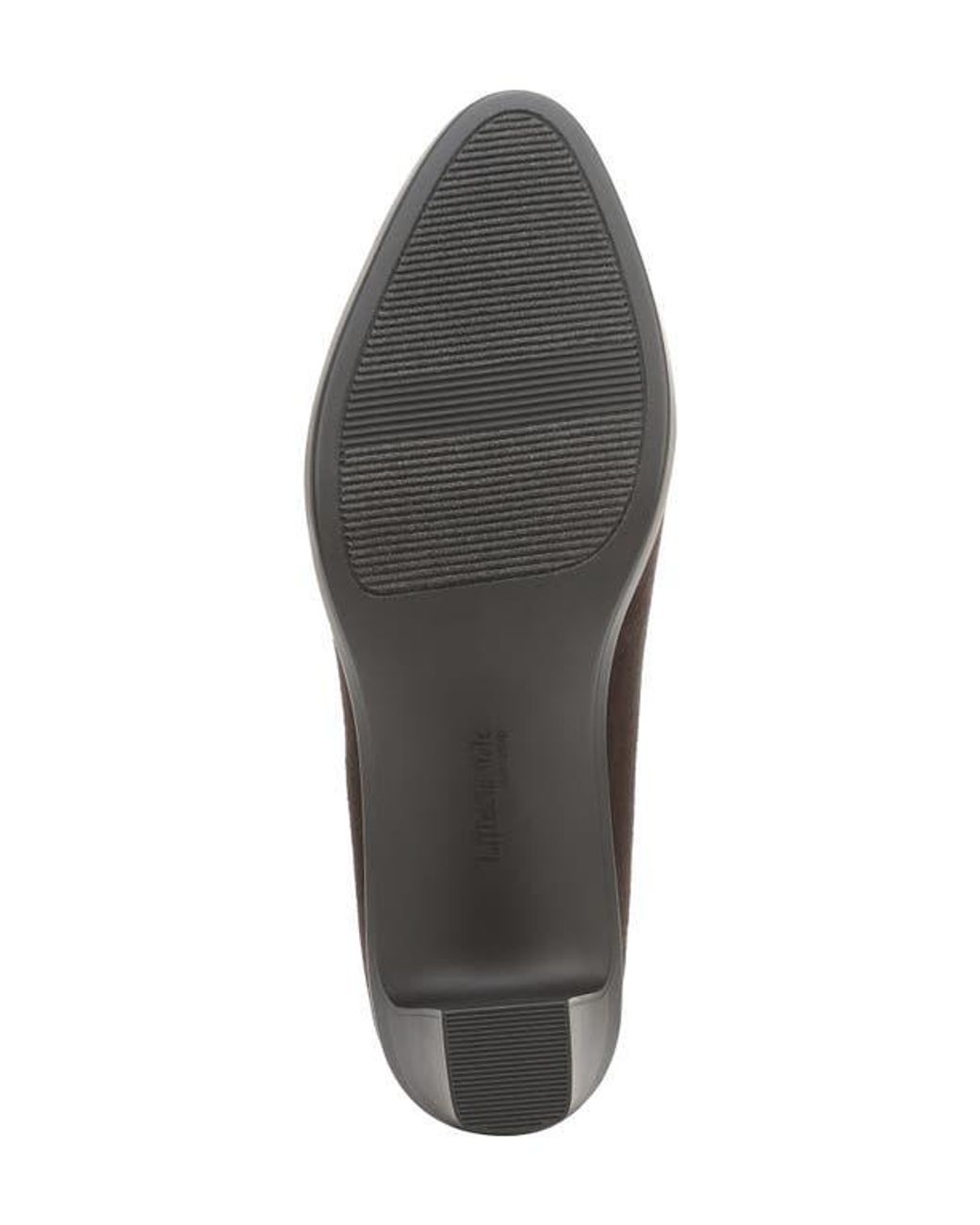 LifeStride Brown Elevate Platform Pump