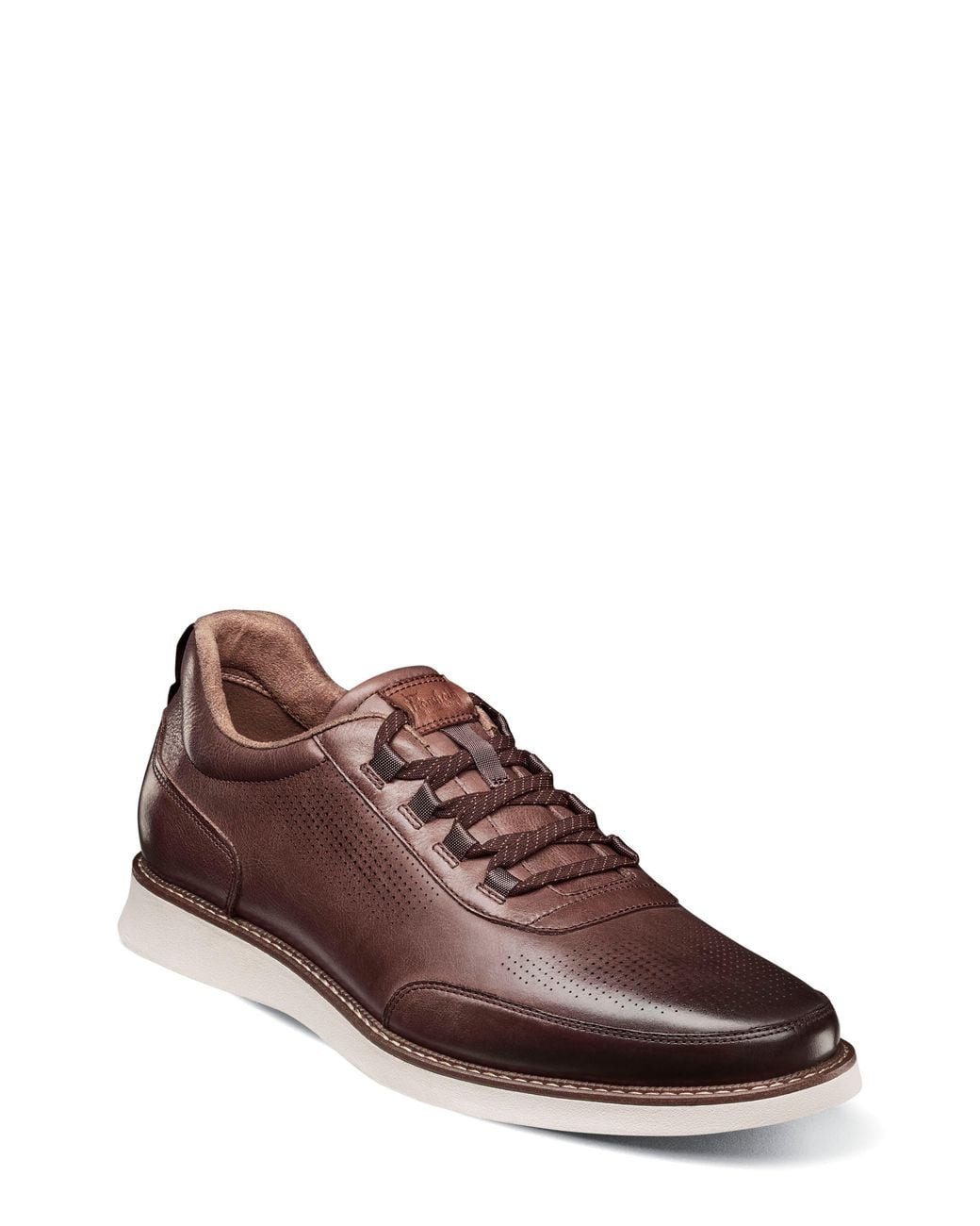 Florsheim Brown Launch Elastic Lace Sneaker for men