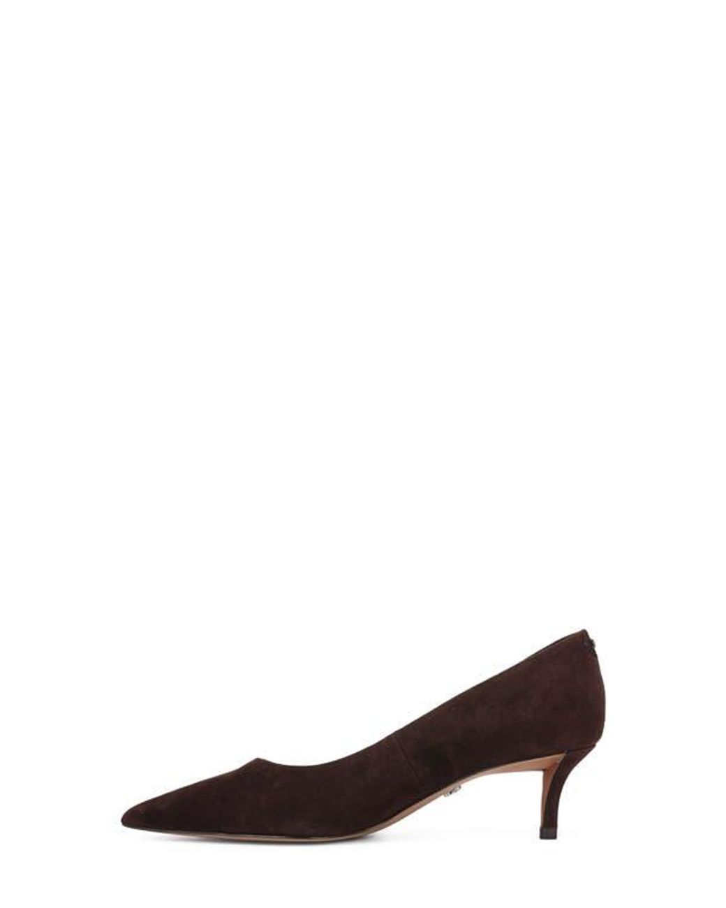 Sam Edelman Black Summer Pointed Toe Kitten Heel Pump