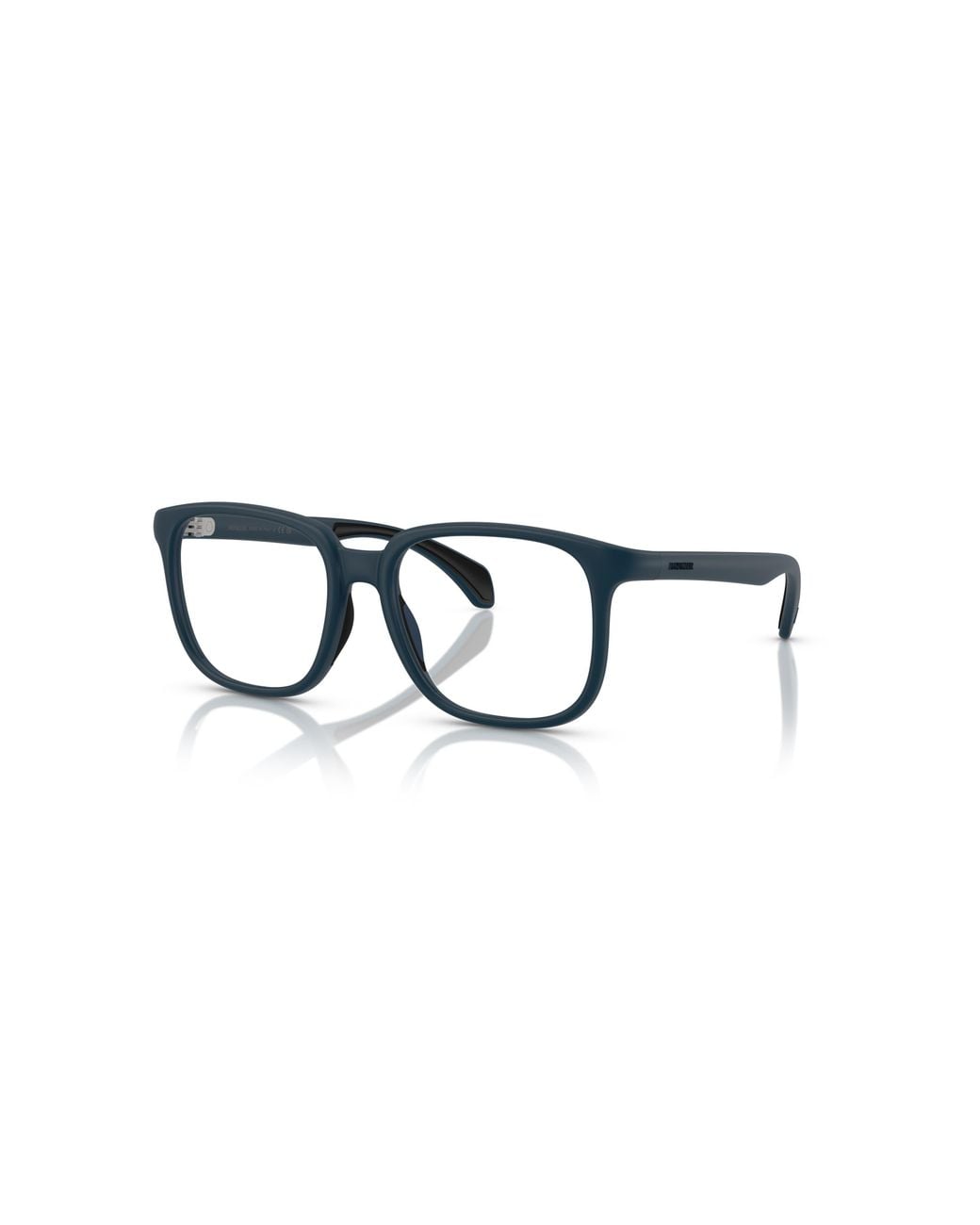 Moncler Blue 55Mm Square Optical Glasses