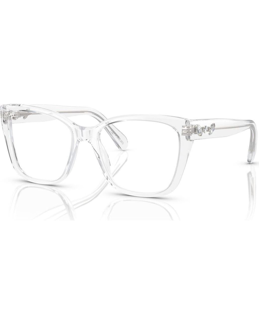 Swarovski White 51Mm Irregular Optical Glasses