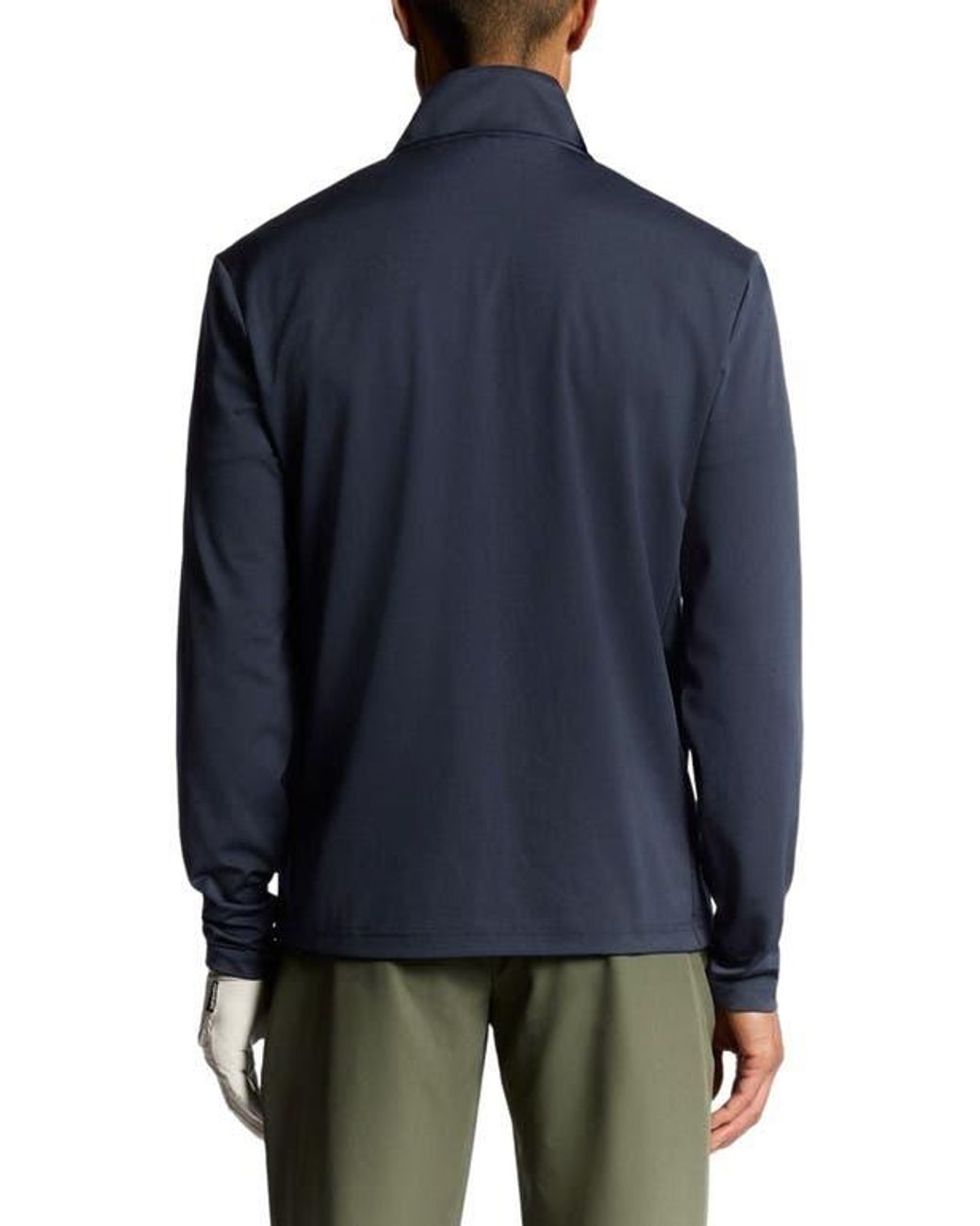Lyle & Scott Blue Golf Course Midlayer for men