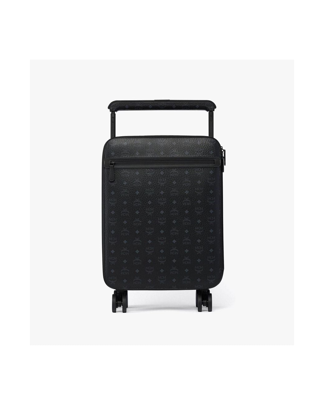 MCM Black Ottomar Cabin Trolley for men