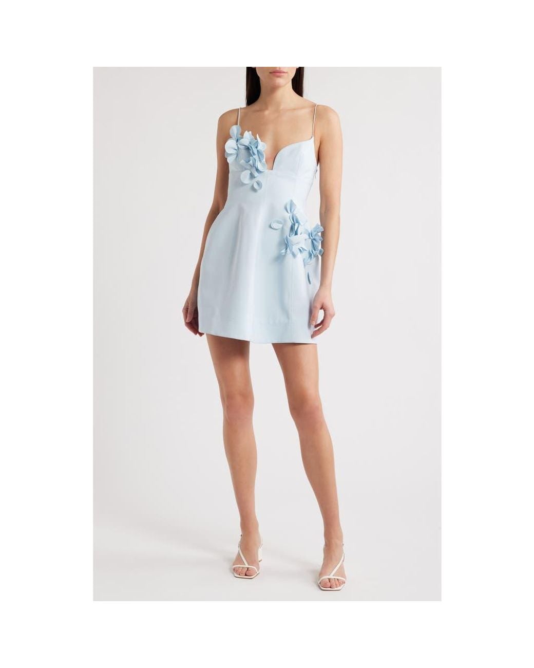 bilston mini dress in baby blue Bryony Mini Dress main image 0