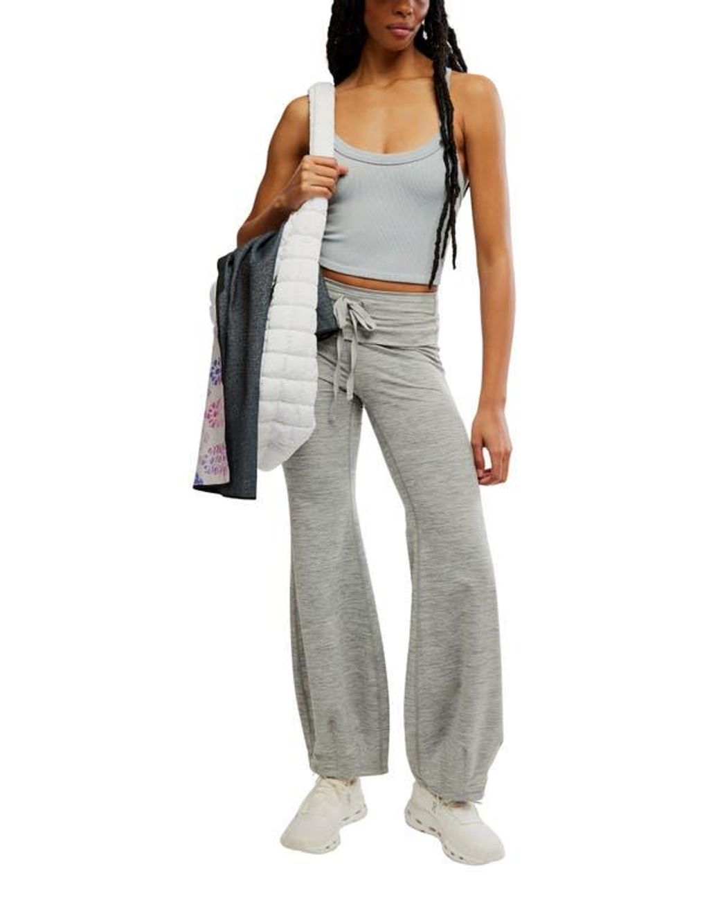 Free People Gray Fp Movement Quick Step Joggers