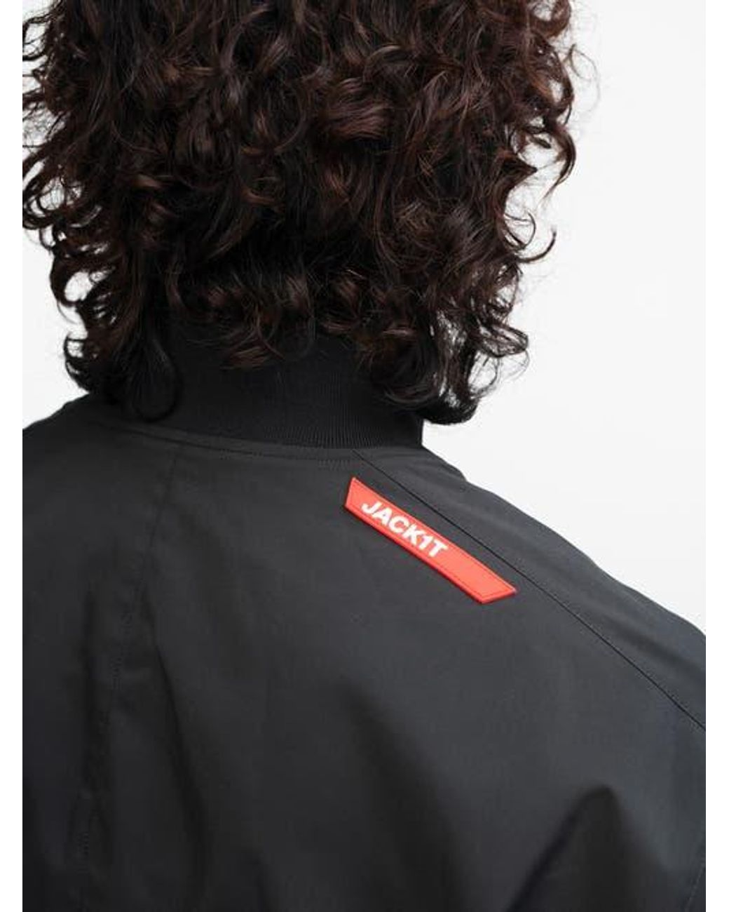 Jacket Black Oberon Tech Bomber Jacket for men