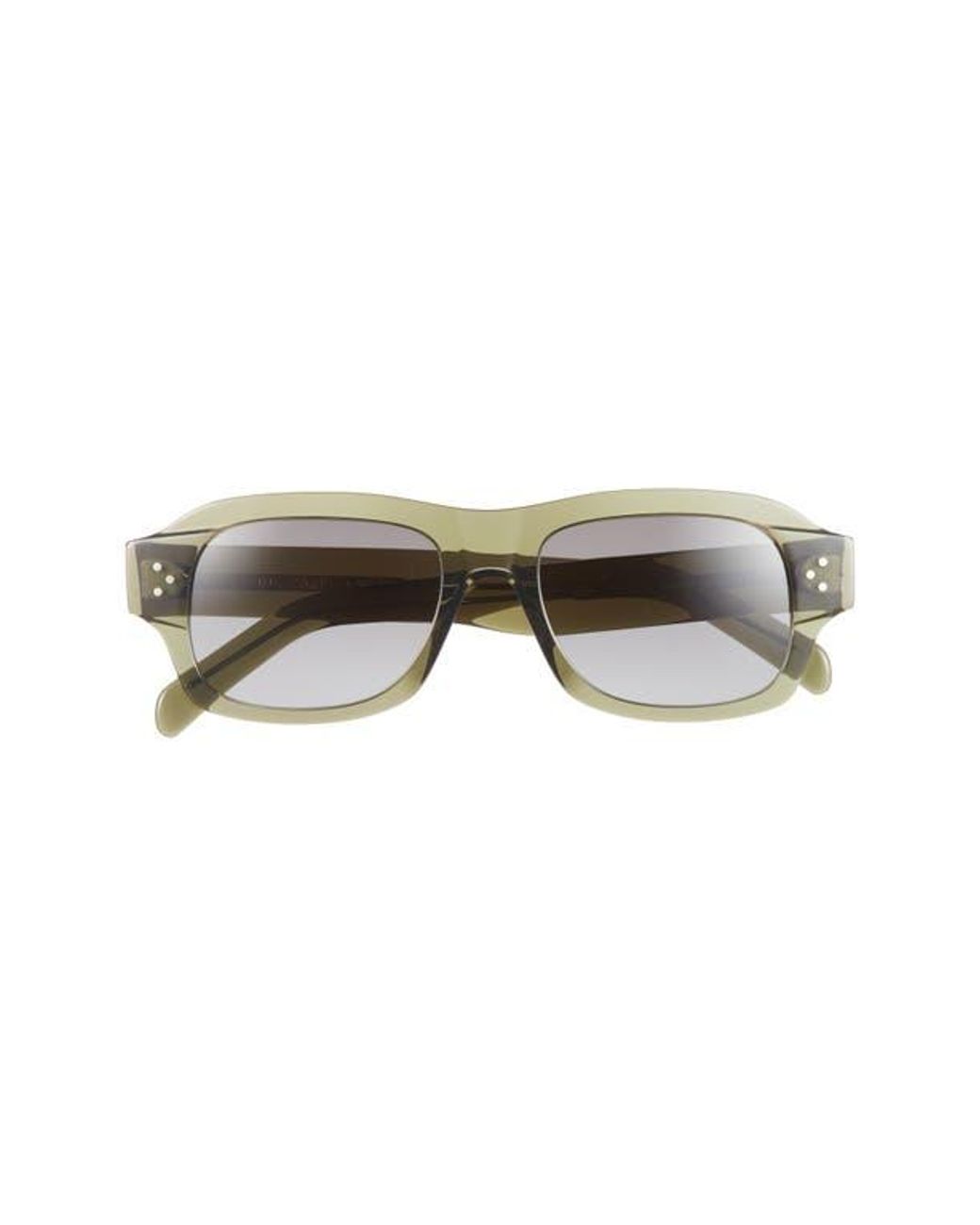 Céline Brown 3 Dots 53Mm Rectangular Sunglasses