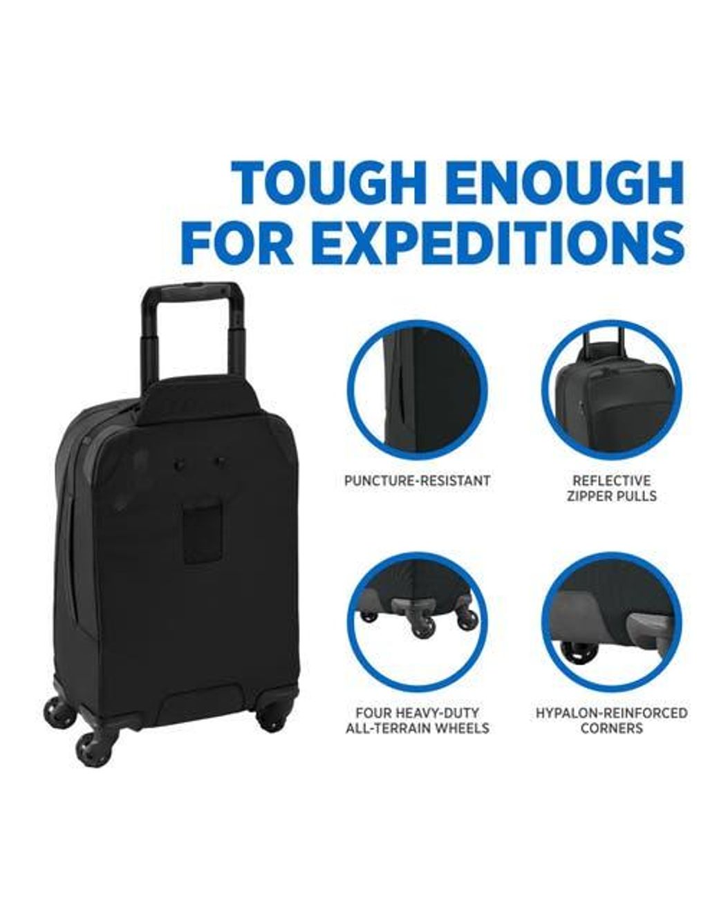 Eagle Creek Tarmac Xe 4 Wheeled Carry On Luggage in Black | Lyst