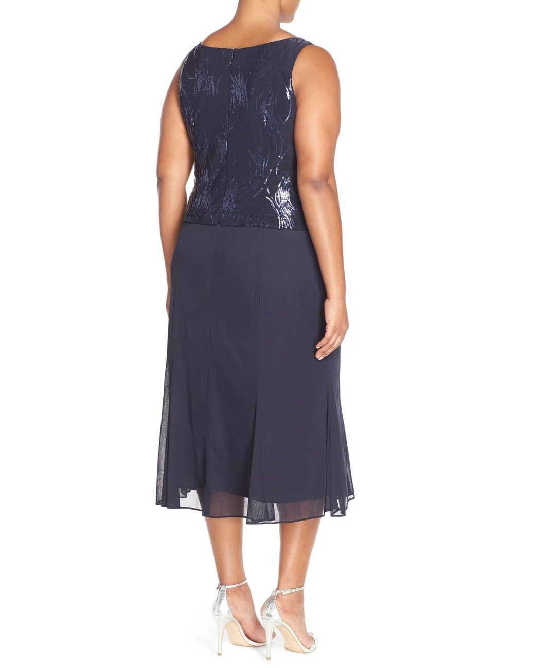 Alex evenings mock two piece dress 2025