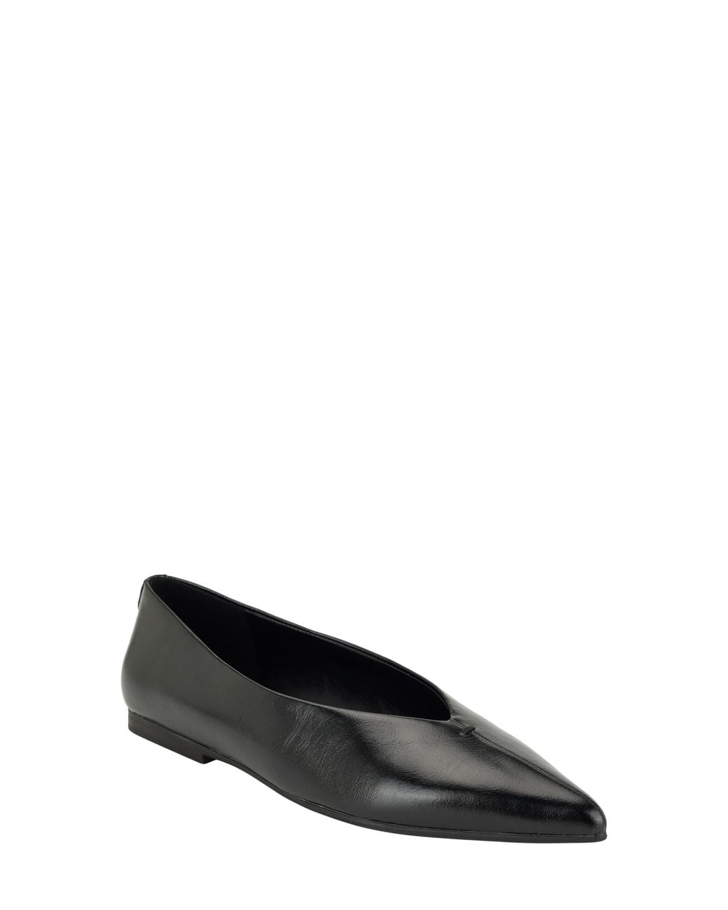 Calvin Klein Black Gemeen Pointed Toe Flat