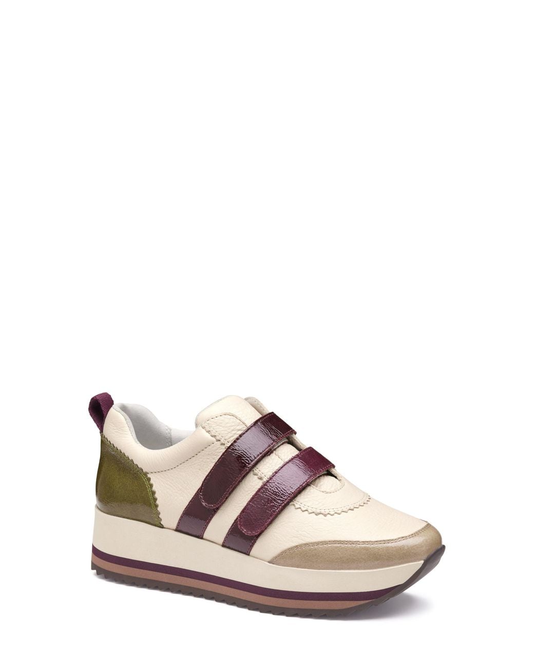 Johnston & Murphy Pink Gracie Double Strap Sneaker