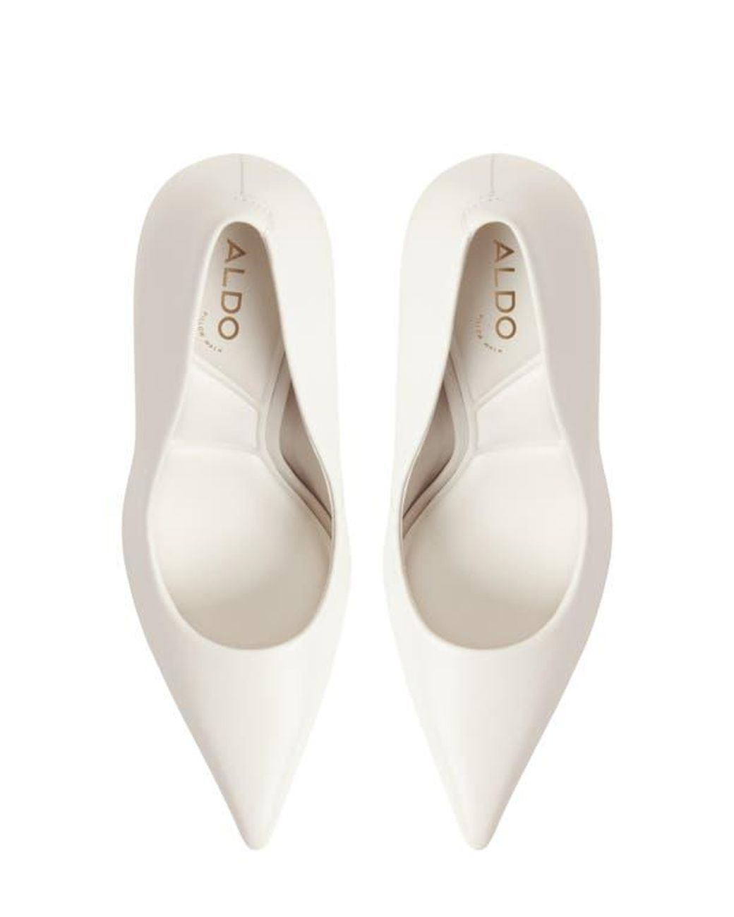 ALDO White Stasya Pointed Toe Pump