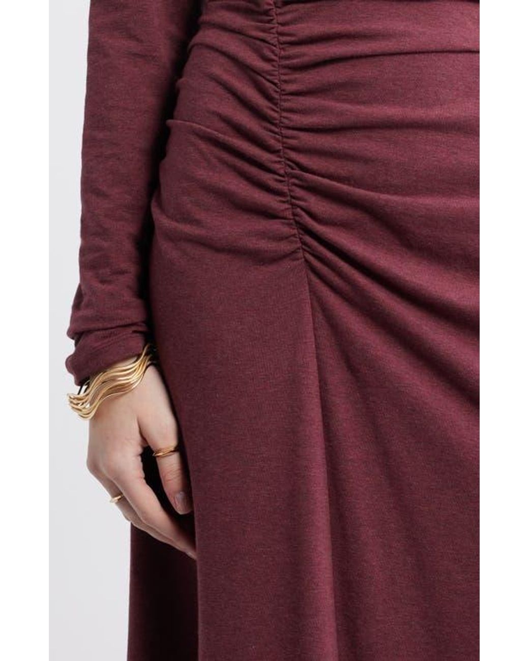 treasure and bond side ruched dress Side Ruched Body-Con Dress (Women)