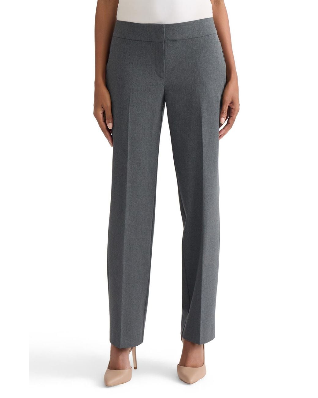 Kasper Blue Washable Lily Trousers