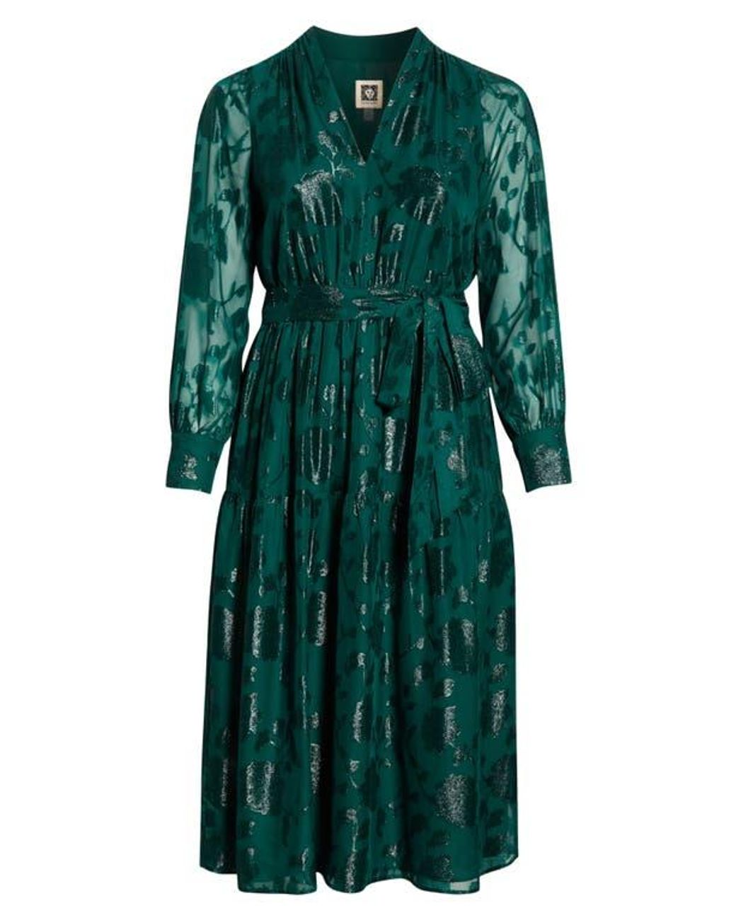 slim fit dress slacks Anne Klein Women's Printed Sleeveless Sheath Dress - Ink Teal Multi