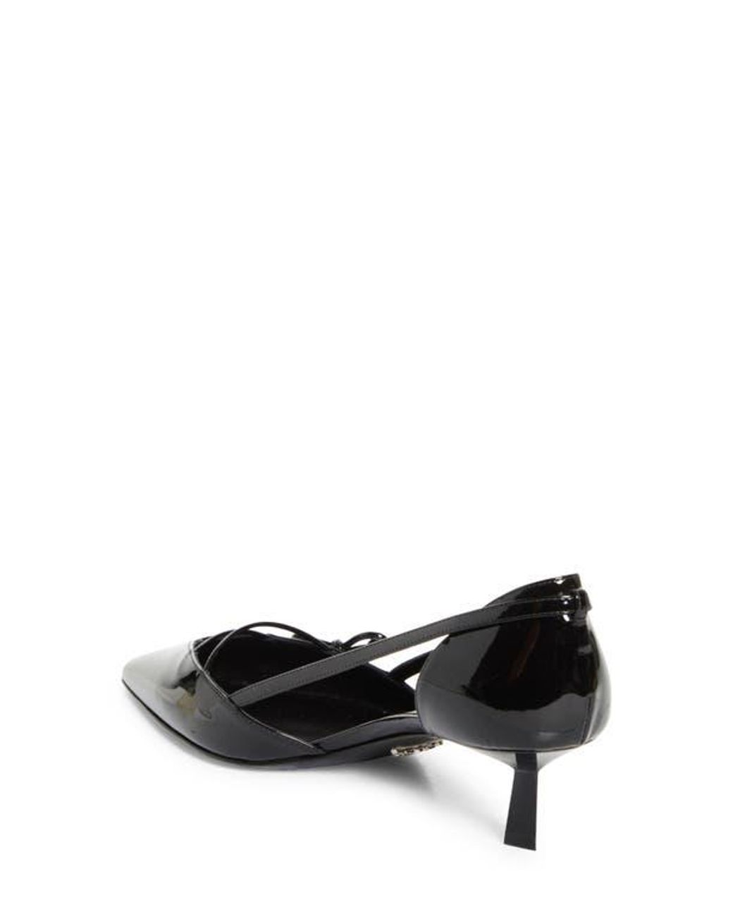 Prada Black Pointed Toe Pump