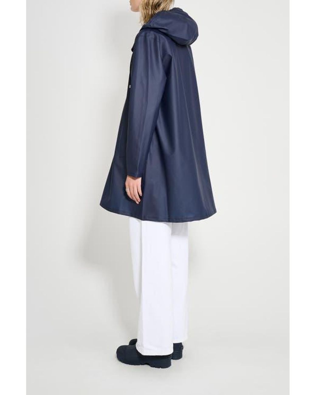 Stutterheim Blue Mosebacke Lightweight Raincoat