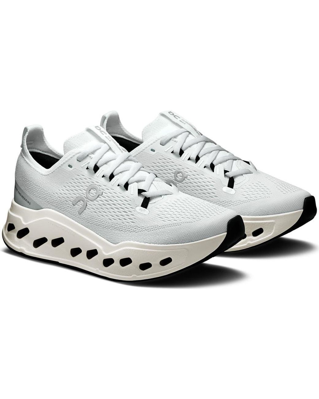 On Shoes White Cloudsurfer Max Running Sneaker