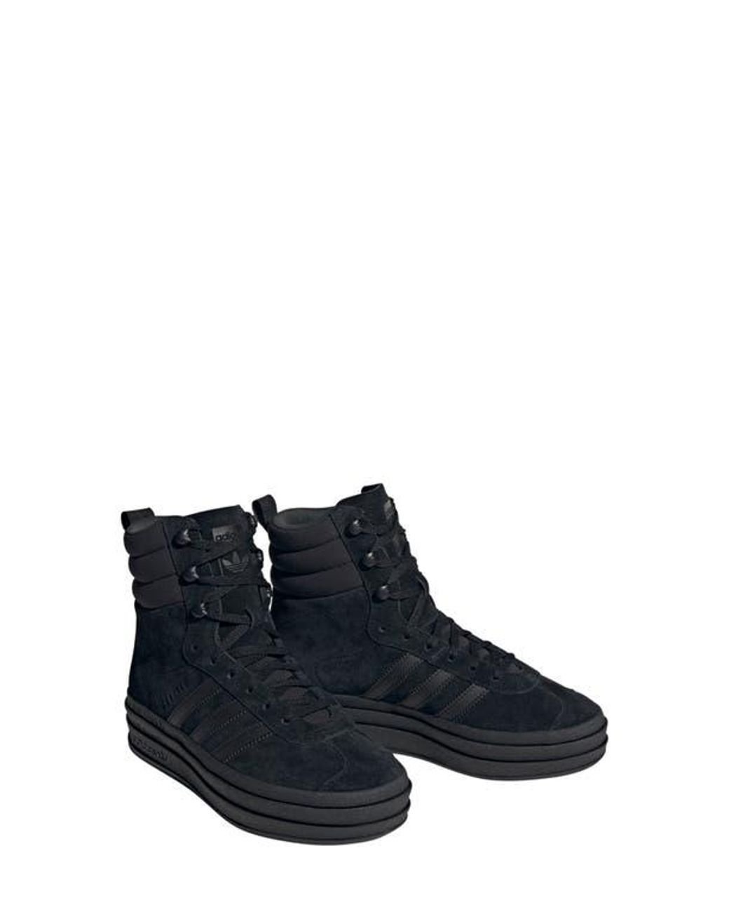 adidas Gazelle High Top Sneaker in Blue Lyst
