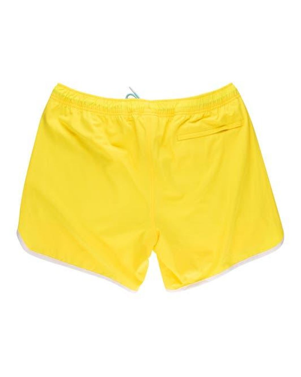 Yellow Trunks RuggedButts Upf50+ Sun Protected Stretch Dolphin Hem Swim Trunks in ...