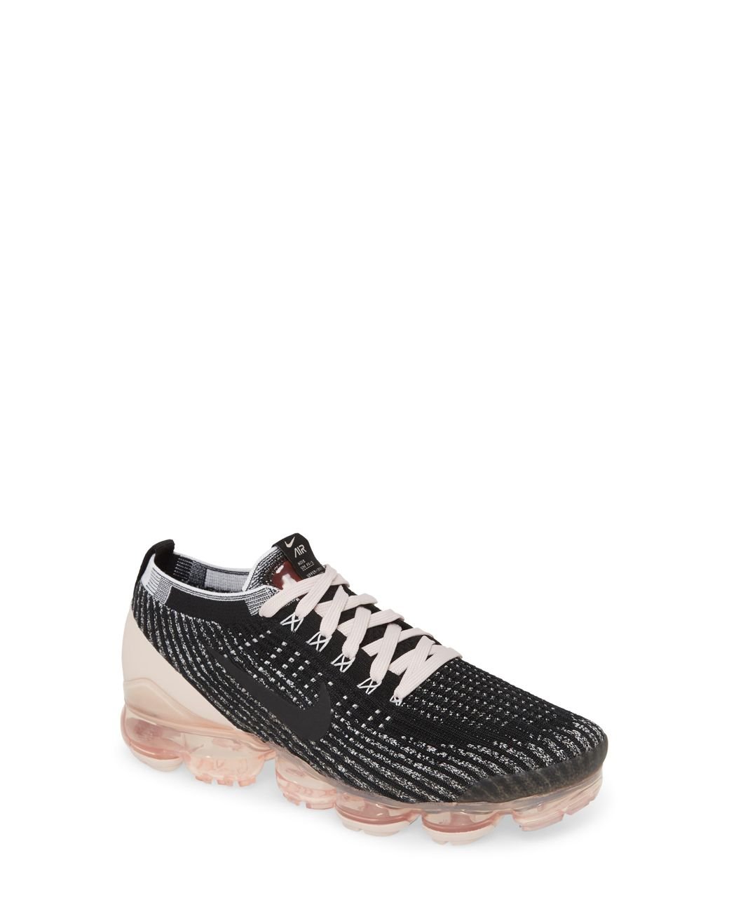 nike air vapormax flyknit 3 black barely rose nike air vapormax flyknit 3 black barely rose