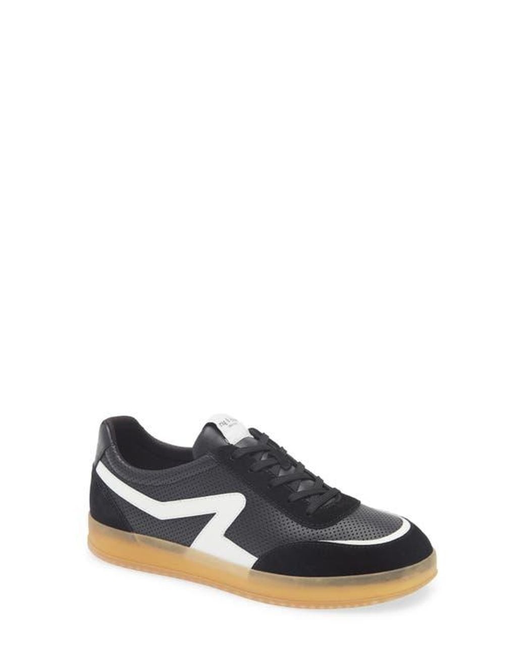 Rag & Bone Black Retro Court 2.0 Sneaker