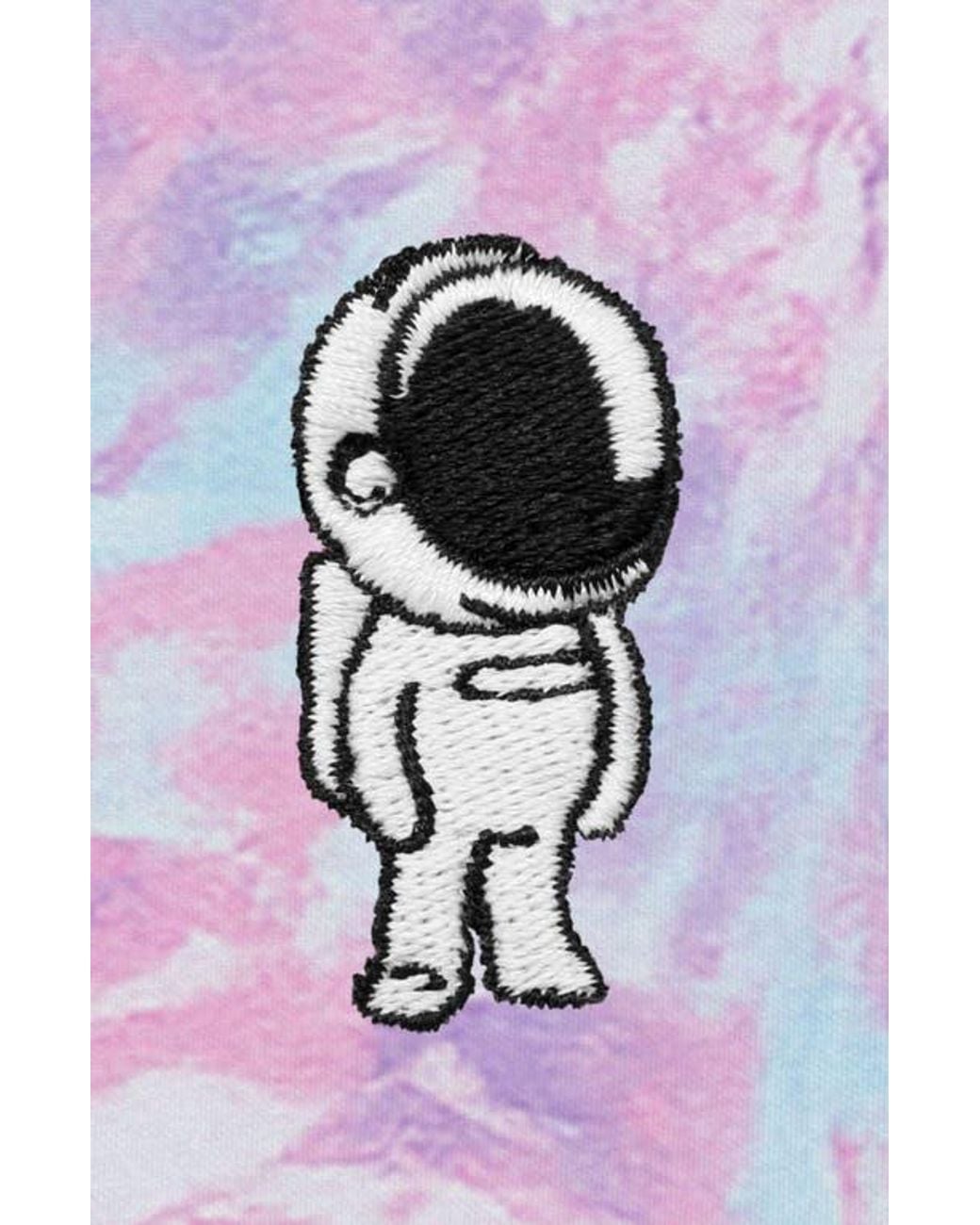 Alix Blue Astronaut Tie Dye Fleece Jogger Pant for men