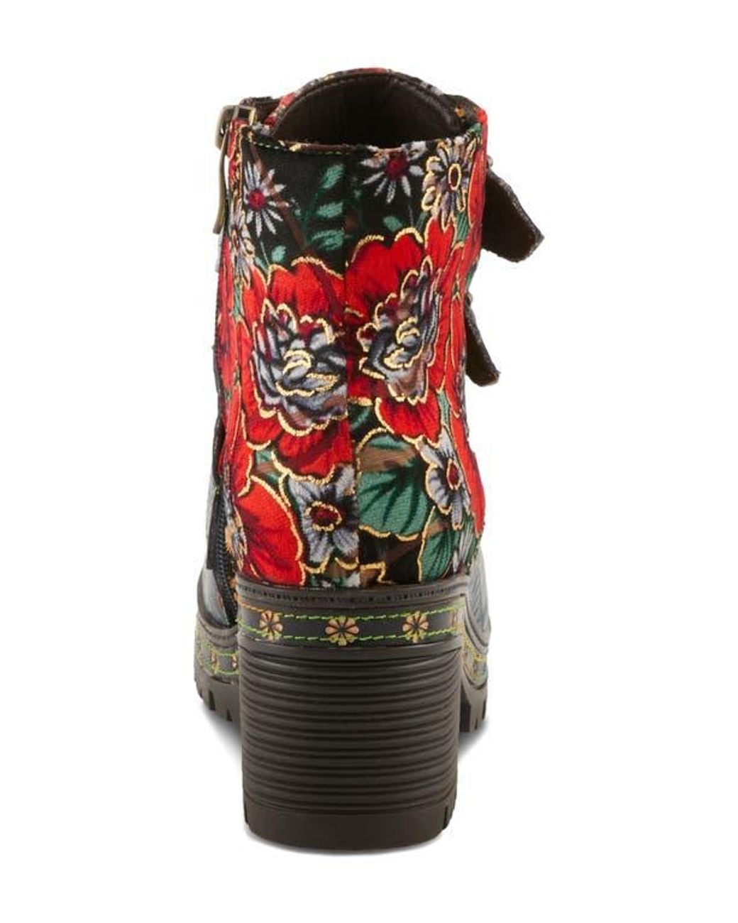 Spring Step Blue Brazza Bootie