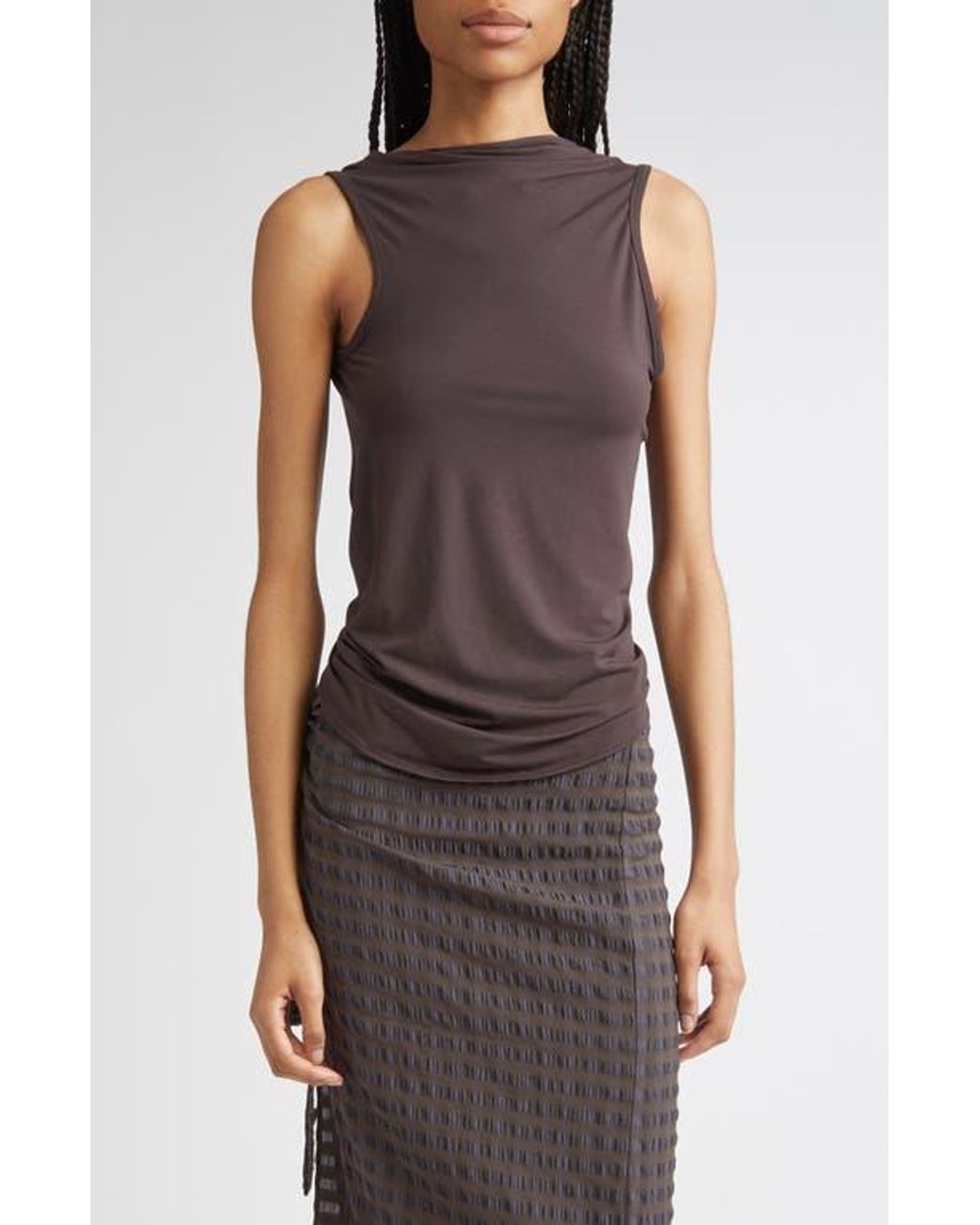paloma wool ブラウン ホルターネック タンクトップ Paloma Wool Brown Nerium Tank Top Paloma Wool
