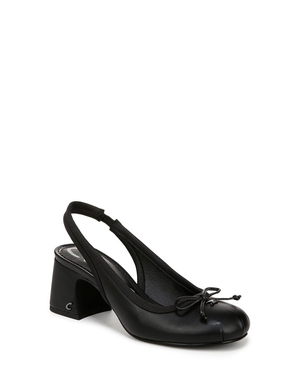 Sam Edelman Black Diane Slingback Pump