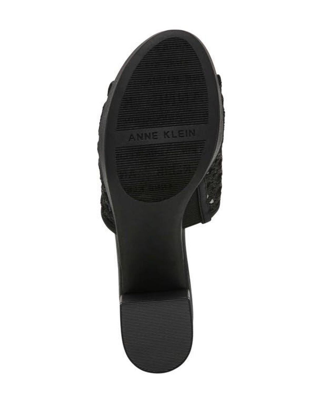 Anne Klein Black Paros Platform Sandal