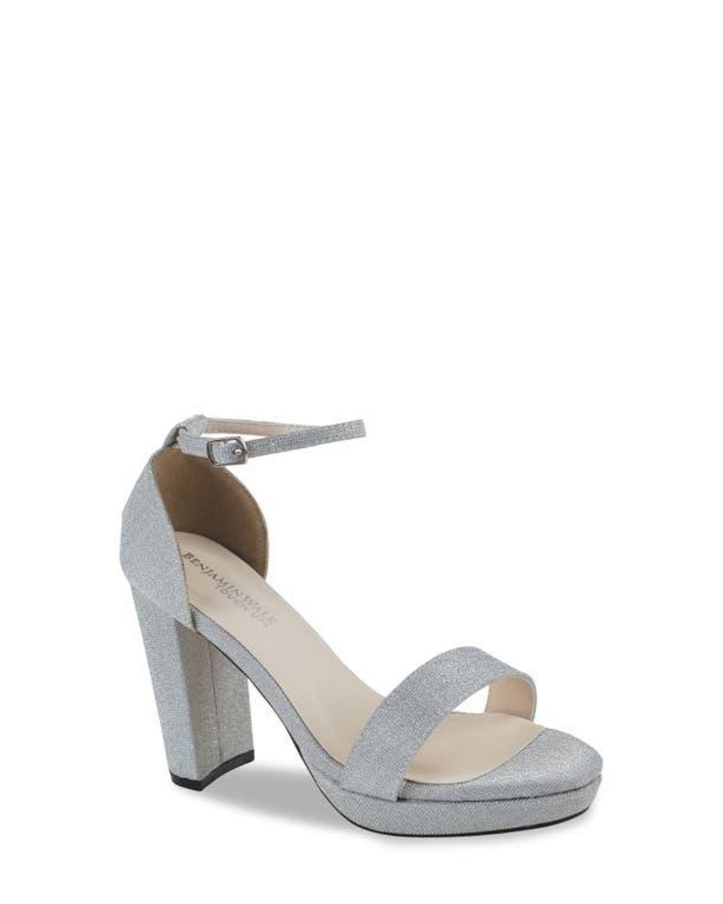 Touch Ups White Mia Ankle Strap Sandal