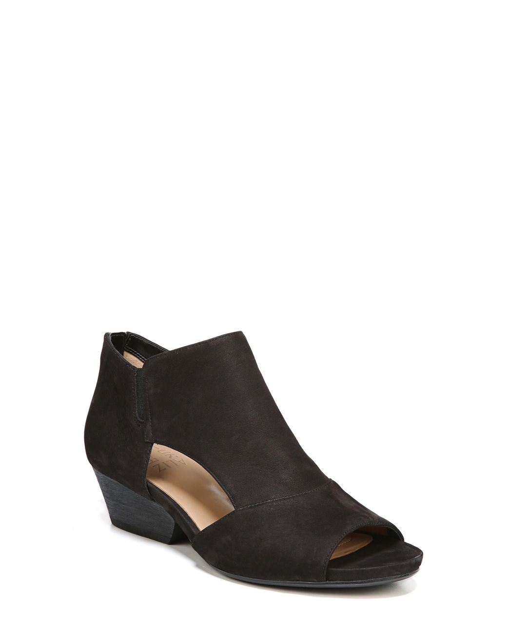 naturalizer greyson open toe bootie