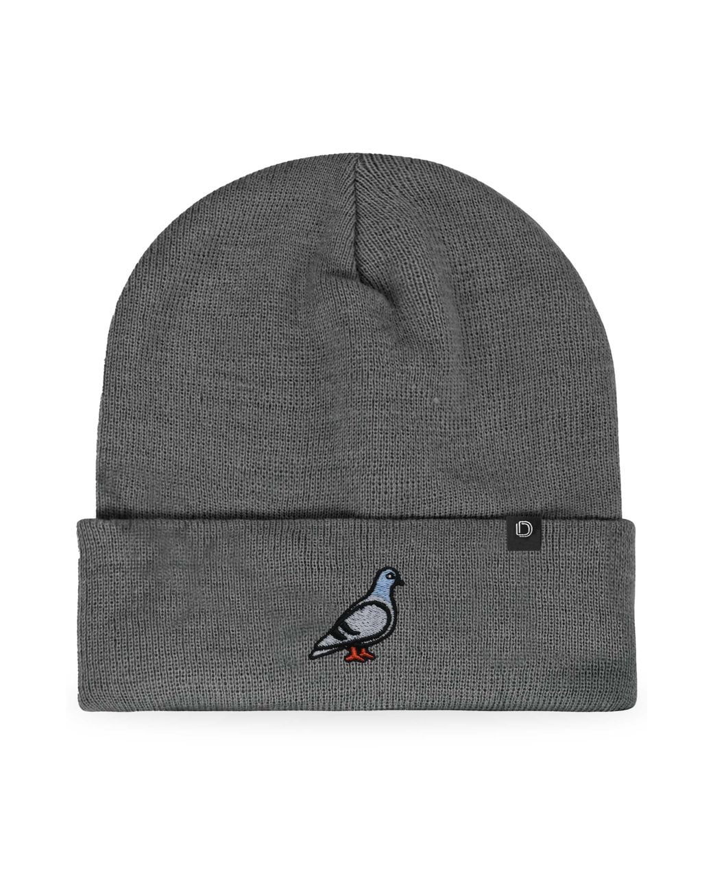 Alix Gray Pigeon Beanie Cap for men