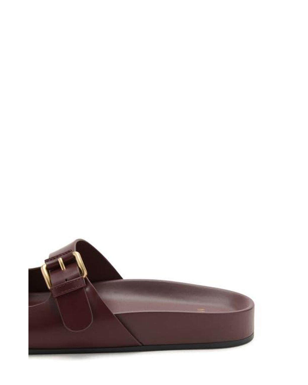 Mango Brown Two-Strap Sandal