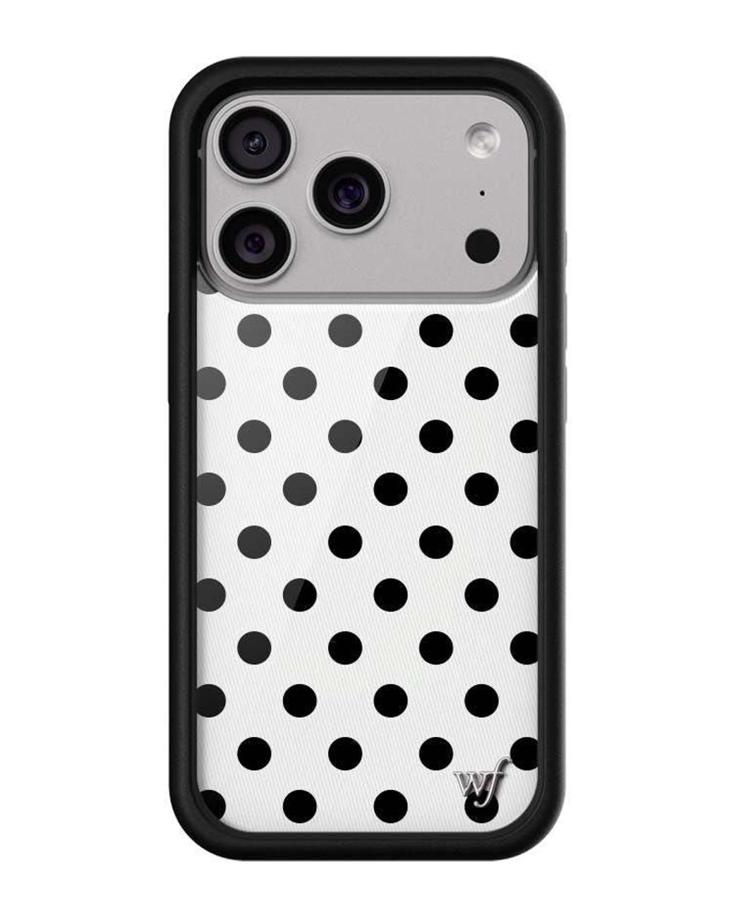 Wildflower Cases Black Polka Dot