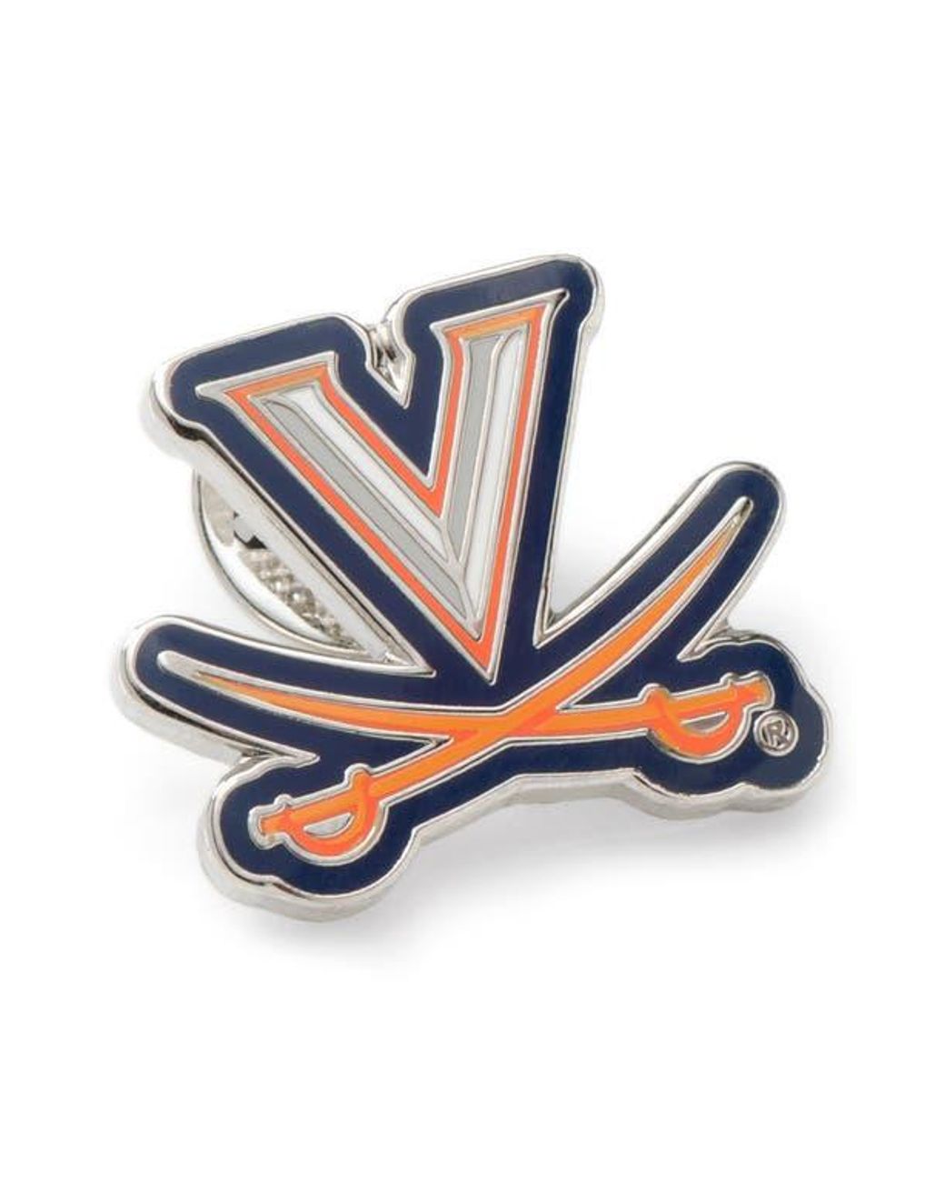 Cufflinks Inc. Blue Ncaa Virginia Cavaliers Lapel Pin for men