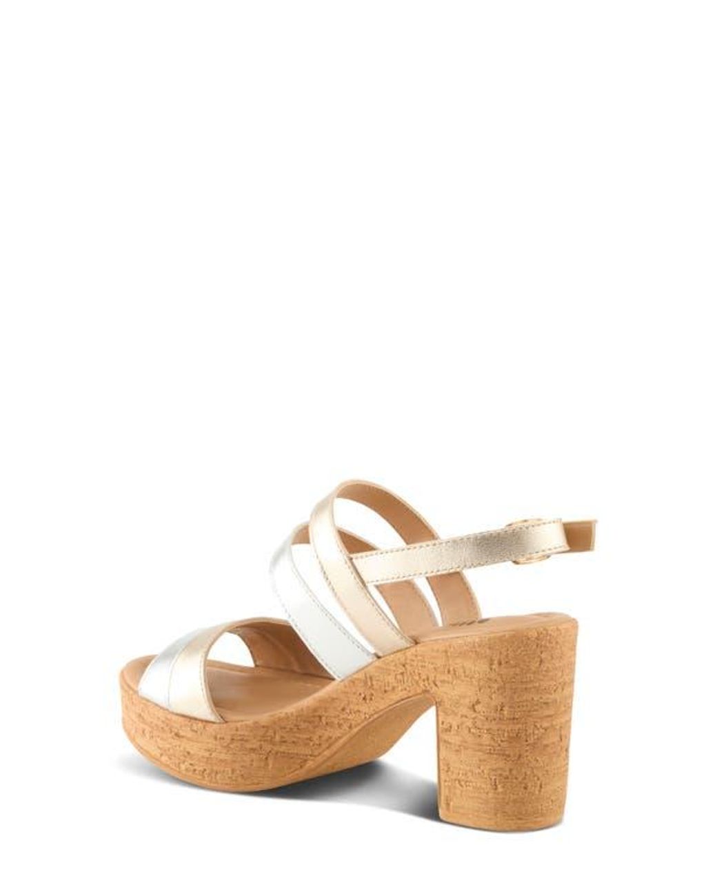 Spring Platform Sandals Spring Step Talha Platform Sandal in Natural | Lyst